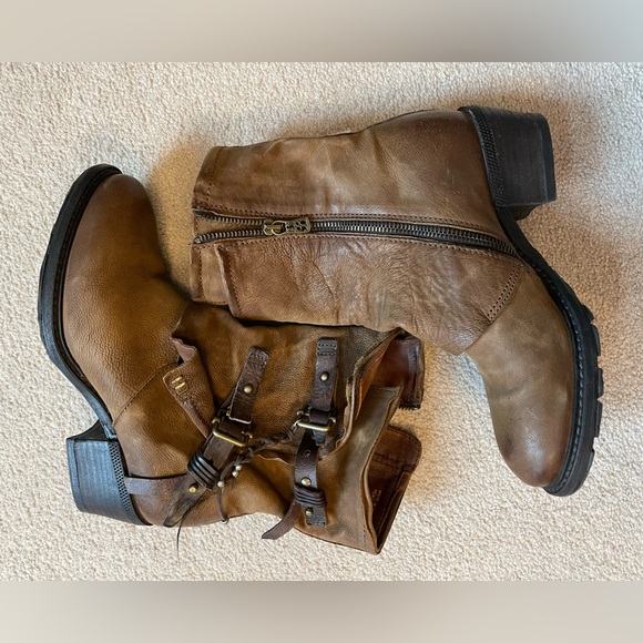 A.S.98 x Free People Moto Boots - Picture 8 of 9